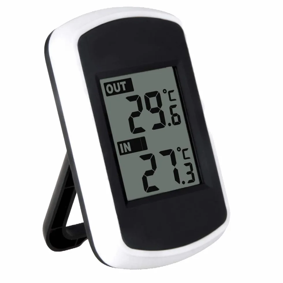 Station Météo Thermomètre Numérique sans Fil LCD Intérieur Extérieur Mesure Température