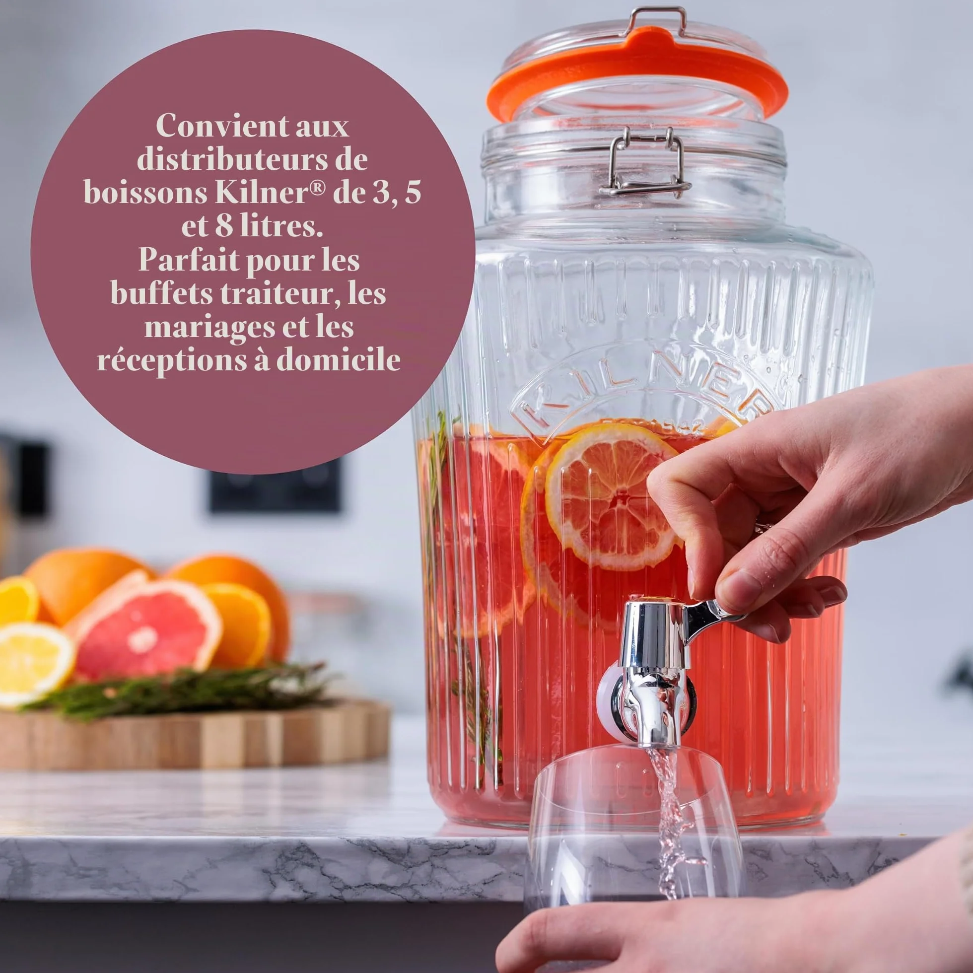 Kilner Robinet de Remplacement pour Distributeur de Boissons Acier