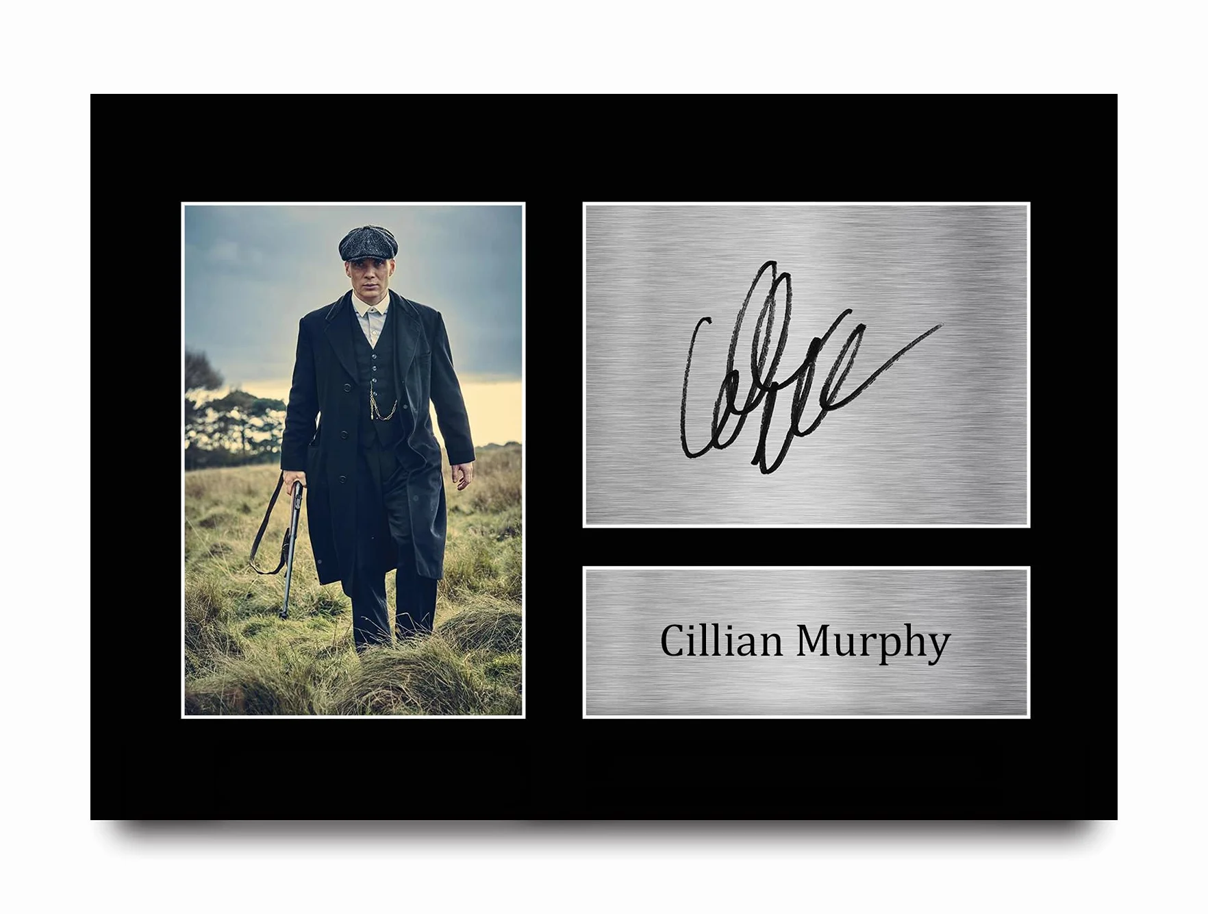 A4 Cillian Murphy Peaky Blinders Imprimé Signé Autographe Photo