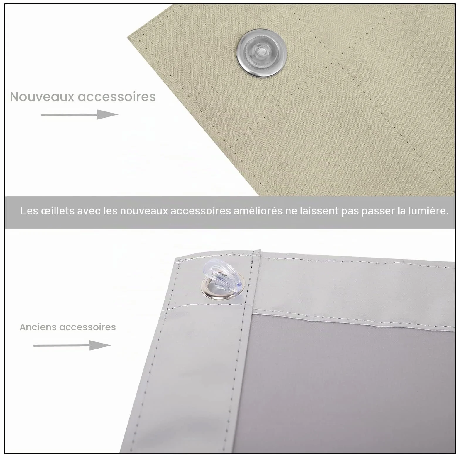 Store Occultant sans Percage pour Fenetre de Toit, Rideau Occultant Thermique avec Ventouses, 60x73cm, Beige