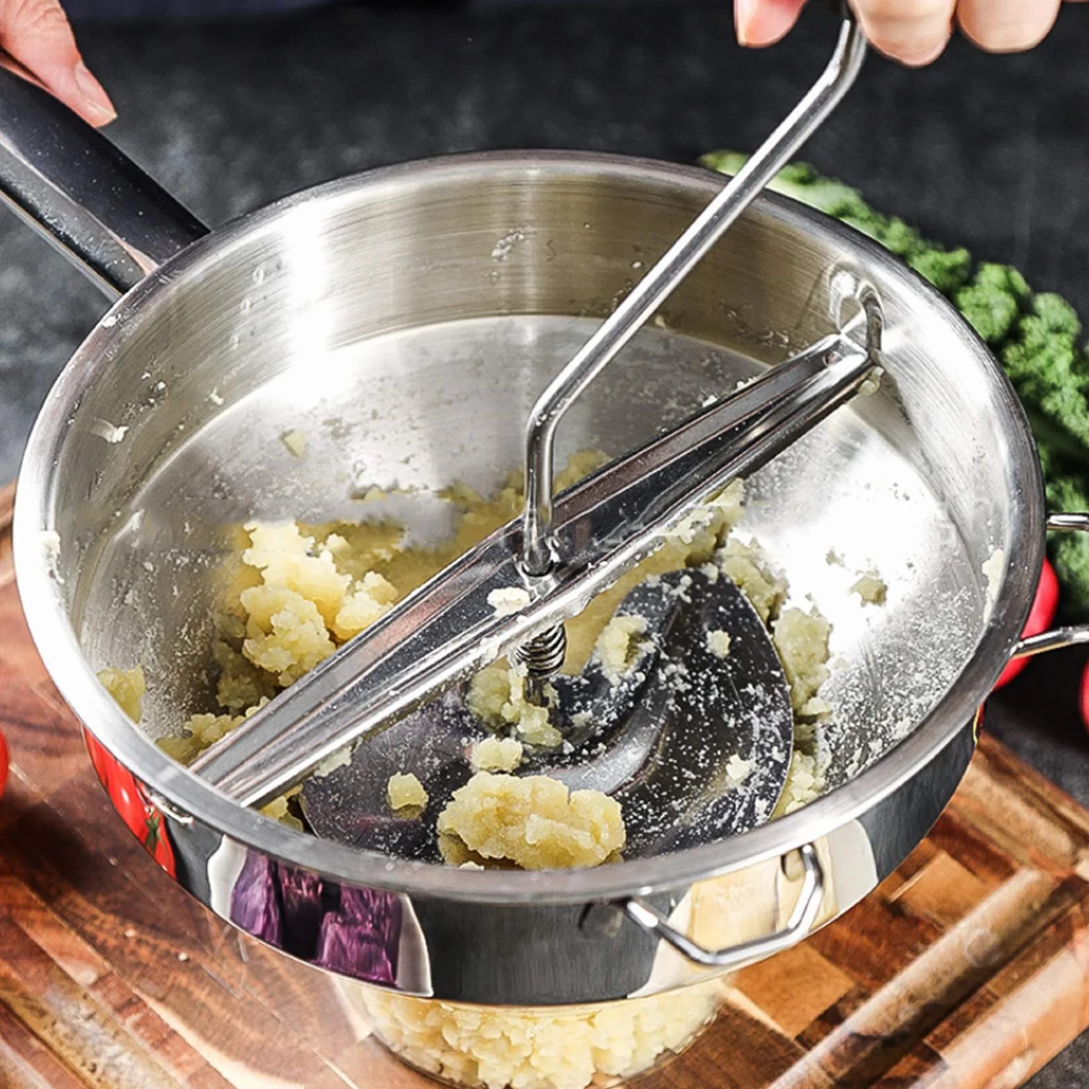 Moulin à aliments en acier inoxydable avec 3 disques de broyage
