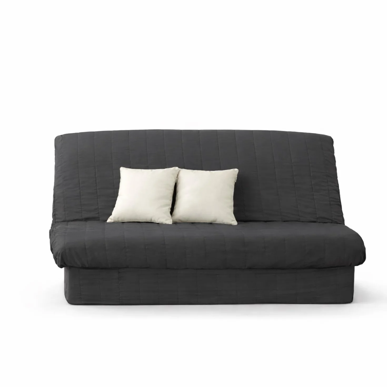Housse De Clic Clac Matelassée Anthracite