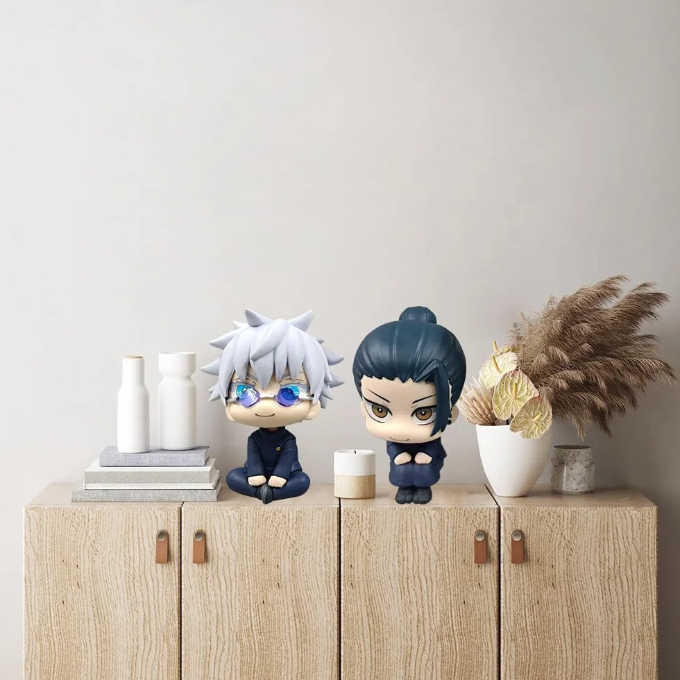 ADDLIVE Geto Suguru Gojo Satoru Figurines d'anime Lot de 2 PVC Collection