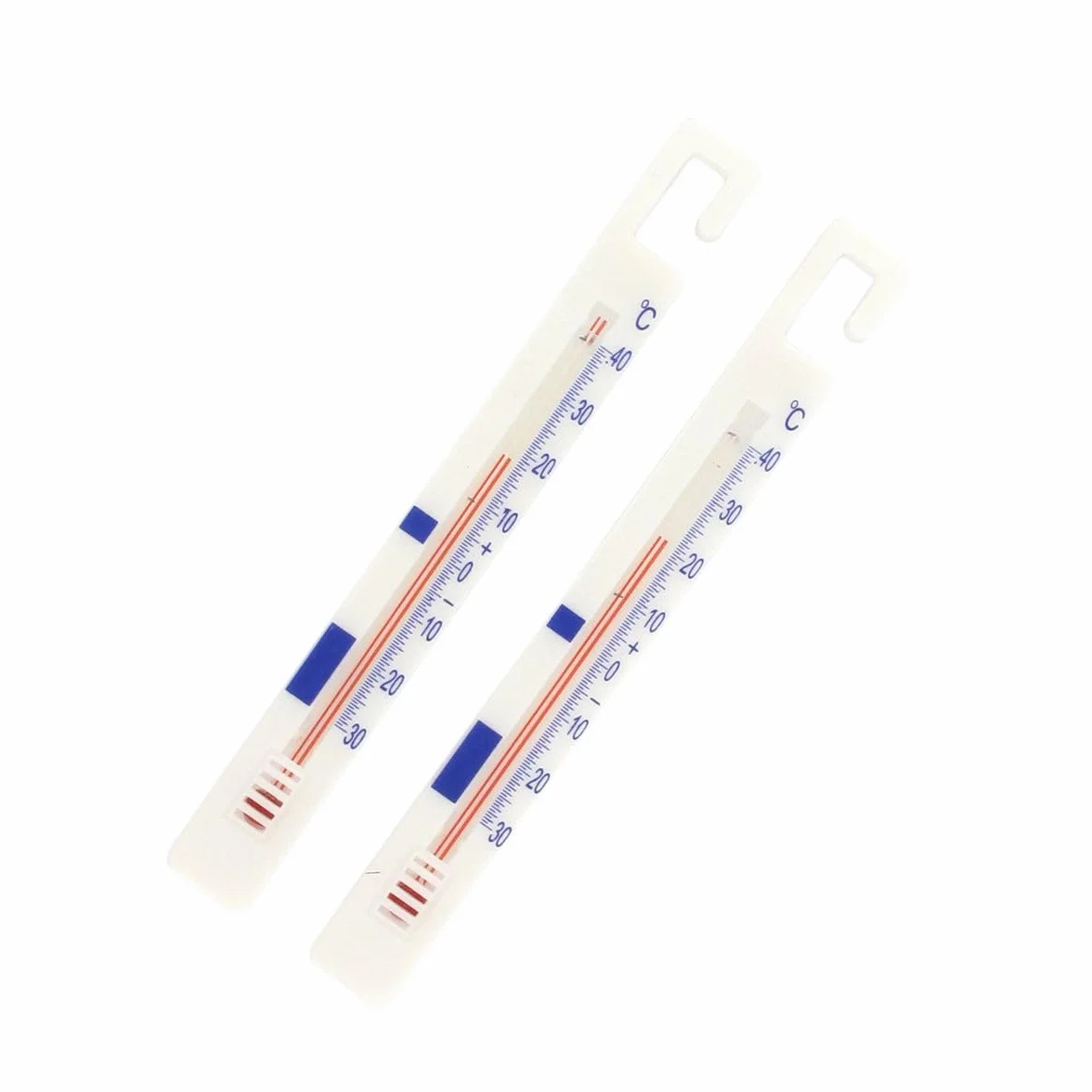 Thermomètre réfrigérateur et congélateur FM Professional Lot de 2 plastique blanc 15,5 cm