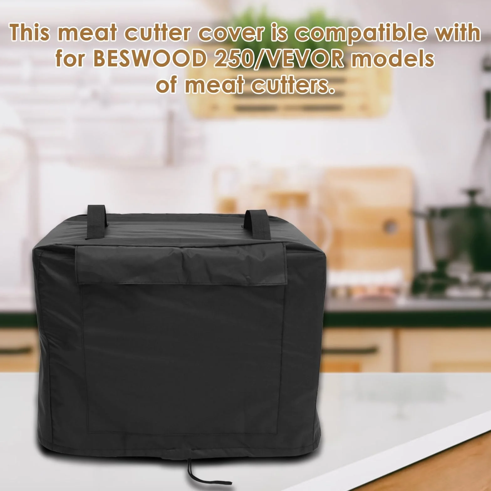 Housse de protection étanche Oxford 420D pour trancheuse commerciale 54,6 x 45,7 x 45 cm