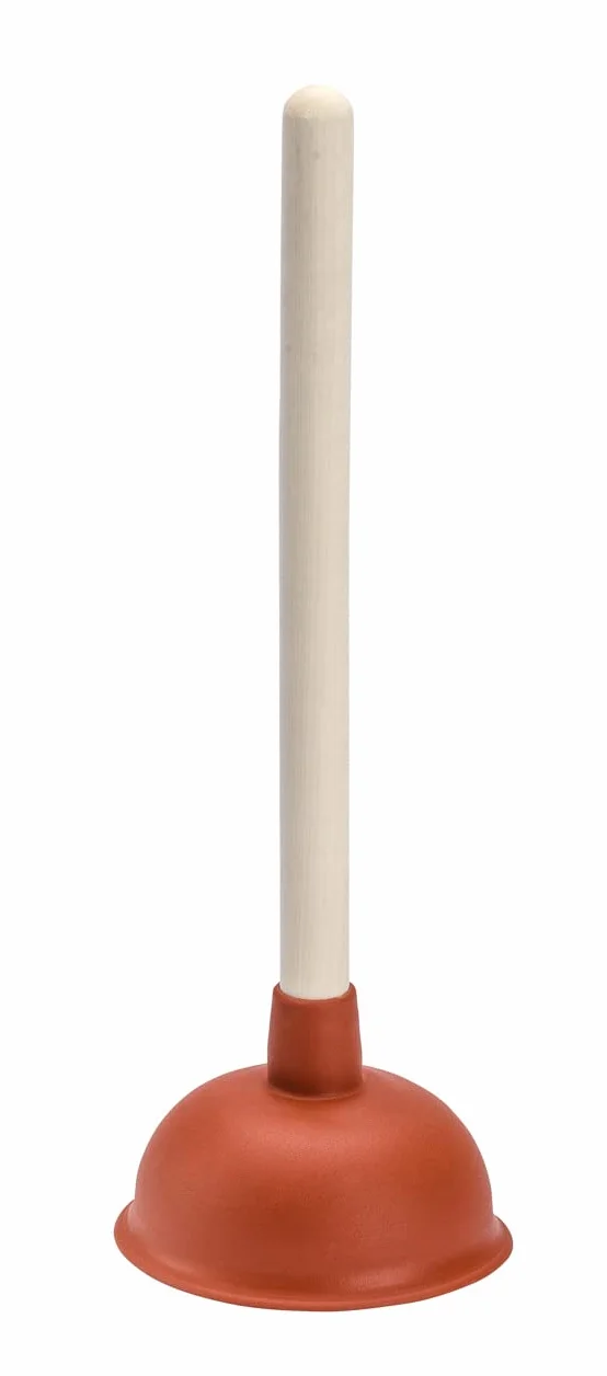 WENKO Déboucheur en caoutchouc nettoyant WC 14 x 35 x 14 cm