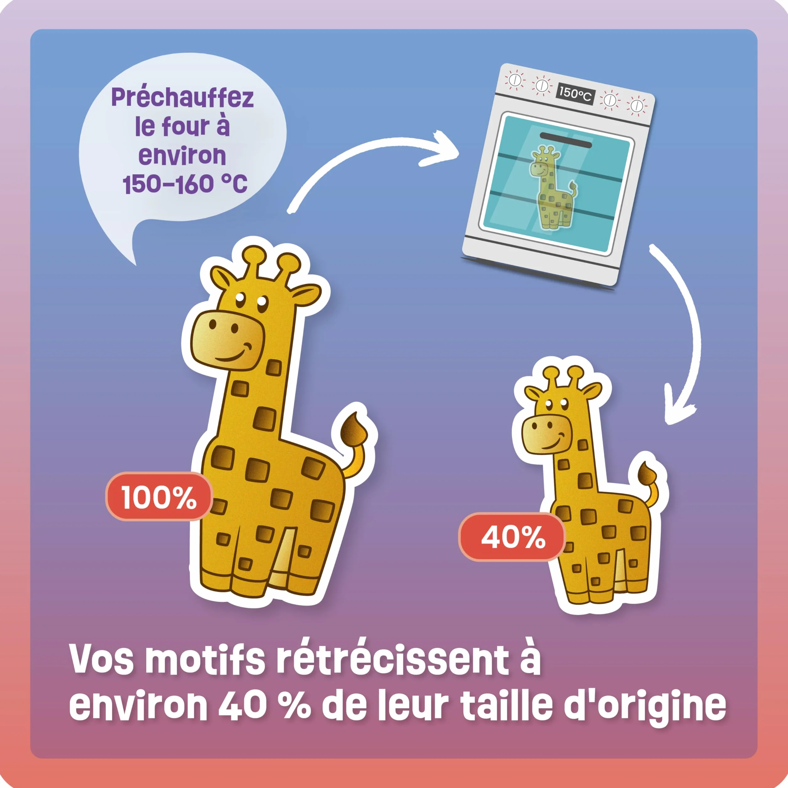 Smowo Lot de 20 films plastique fou magique A4 mat thermorétractable transparent bricolage